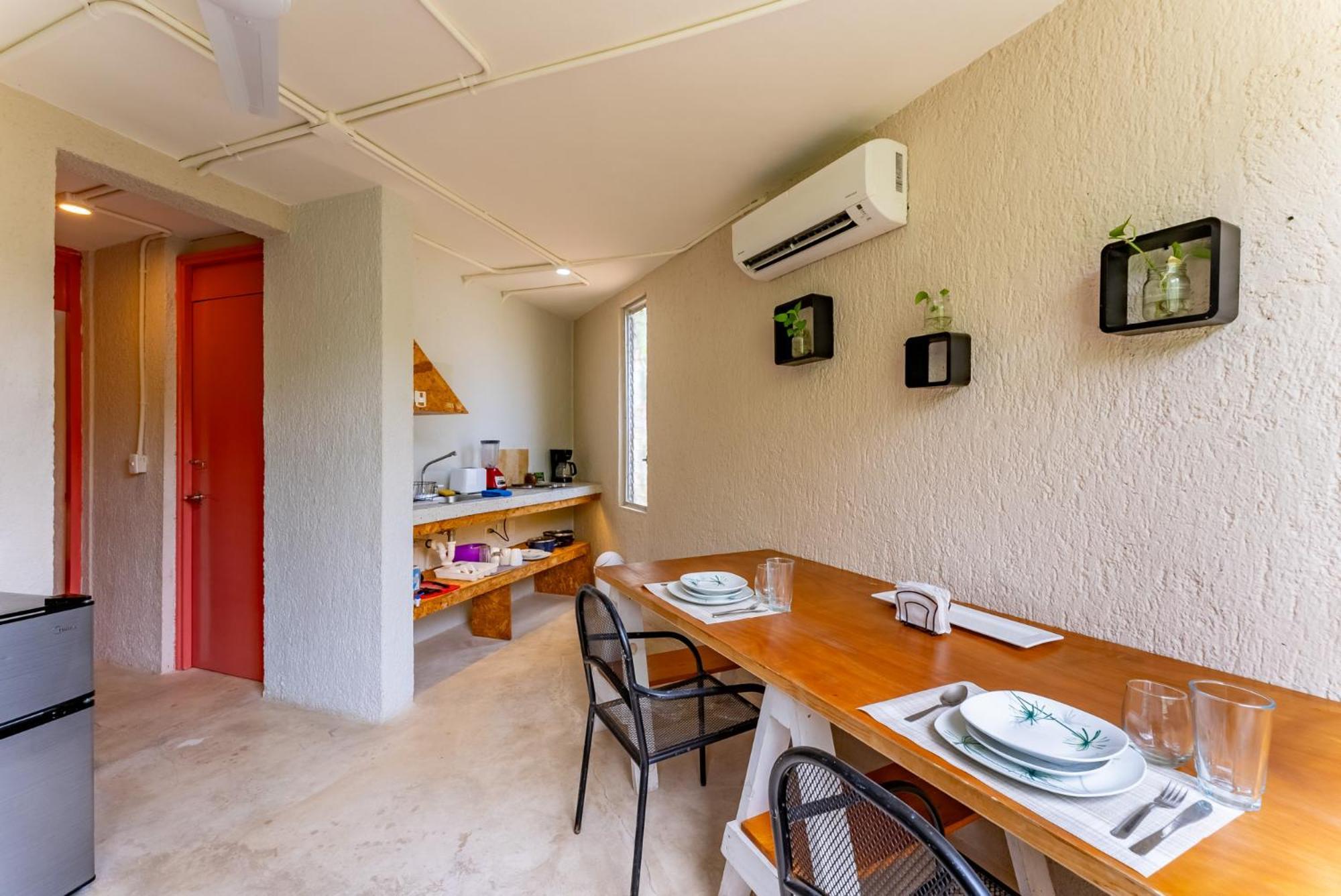 Ferienwohnung Casa Rubia Cancún Exterior foto